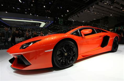Lamborghini Aventador Debut At Geneva Auto Show Geneva Motor Show