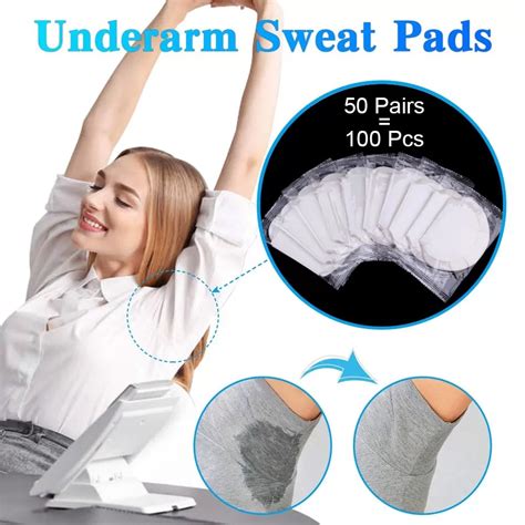 Buy 10pcs 5 Pair Summer Deodorants Cotton Pads Underarm Armpit Sweat