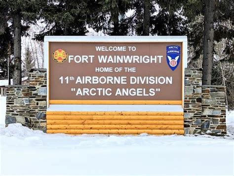 Fort Wainwright Army Base Alaska Military Base