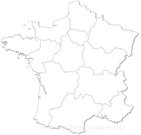 France Political Map Blank France Map Political