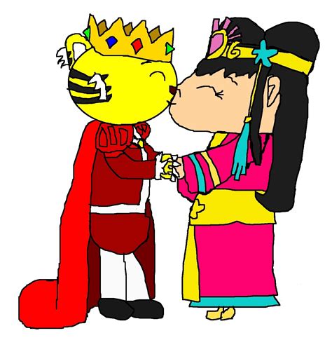 Emperor Rintoo And Princess Kai Lan First Kiss Ni Hao Kai Lan Fan