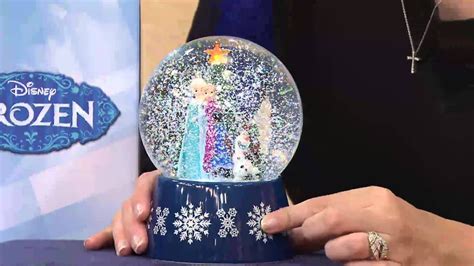 Disneys Frozen Musical Snowglobe With Light And Snow In Tbox Youtube