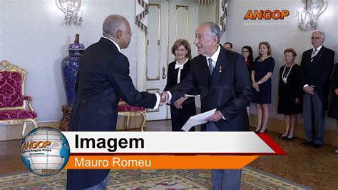 Embaixador De Angola Em Portugal Apresenta Cartas Credenciais Youtube