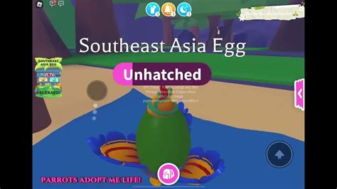 The Southeast Asian Egg Is Here Adopt Me Roblox Parrots Adopt Me