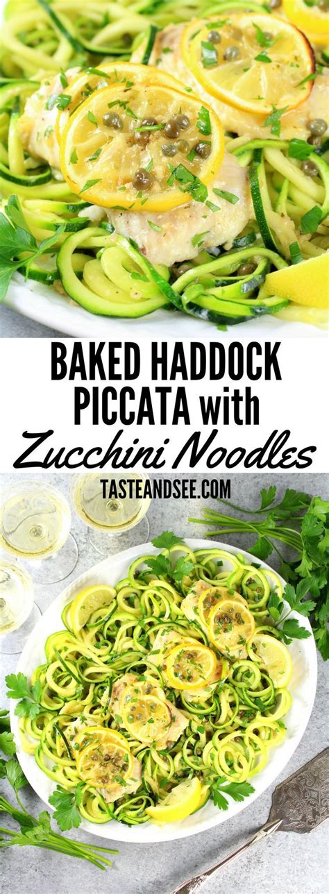 Keto main meals are filled with a moderate amount of protein for healthy building blocks in our body, but also contain a modest amount. Baked Haddock Fish Piccata with Zucchini Noodles - A new and flavorful twist on an Italian ...