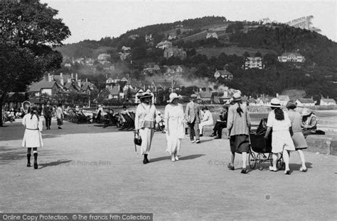 Minehead On The Promenade 1923 From The Francis Frith Collection A