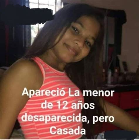 Aparece Niña De 12 Años Desaparecida Casada Con Su