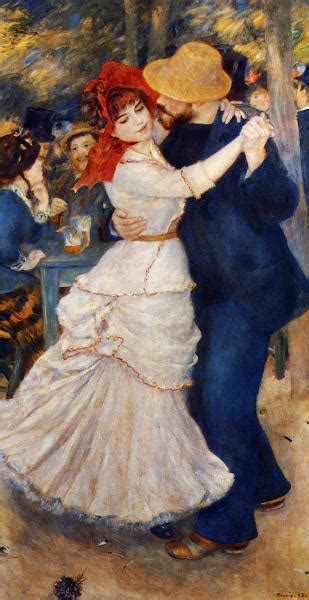 Pierre Auguste Renoir La Danse à Bougival Reproduction Affiche