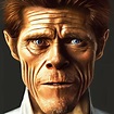 photo portrait of willem dafoe cosplaying as postal | Stable Diffusion ...
