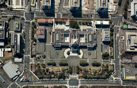 国会議事堂（俯瞰撮影） 25397007575 ｜ 写真素材・ストックフォト・画像・イラスト素材｜アマナイメージズ