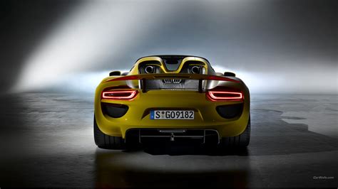 Porsche 918 Spyder Hd Wallpaper Hintergrund 1920x1080 Id469246