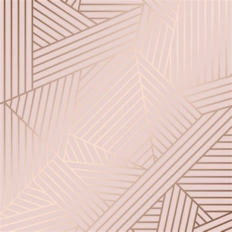 I Love Wingate Geometric Pink Rose Gold Rose Gold Geometric Hd Phone