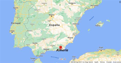 Mapa De Almeria España Legiongreen