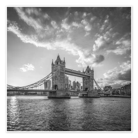Tower Bridge London De Jan Christopher Becke En Póster Lienzo Y Mucho