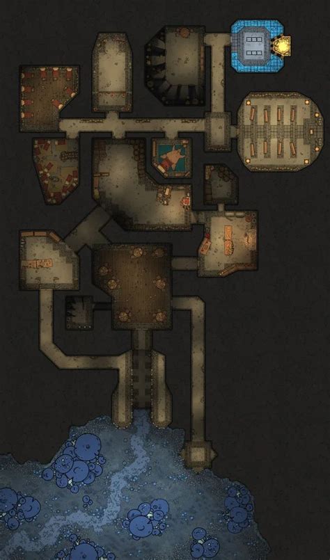 Underdark Hobgoblin Fort Dungeondraft In 2021 Fantasy Map
