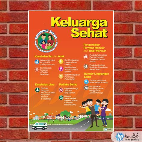 Jual Poster Kesehatan Keluarga Sehat Shopee Indonesia