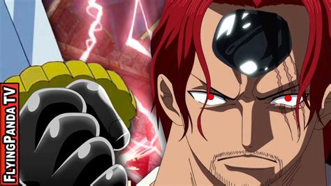 One Piece Red Hair Shanks Has The Strongest Haki Confirmed Gods
