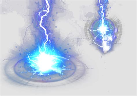 Lightning Blue Lightning Effect Png Download 912639 Free