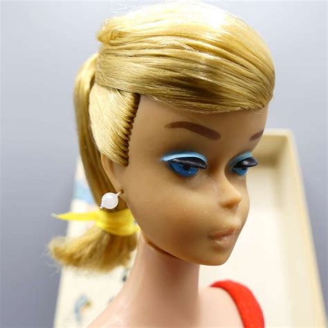 Swirl Ponytail Ash Blonde Barbie Doll From 1964 65