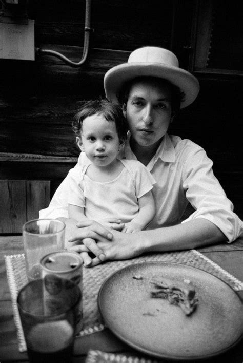 Bob Dylan And His Son Jesse By Elliott Landy 1968 Bob Dylan Jakob