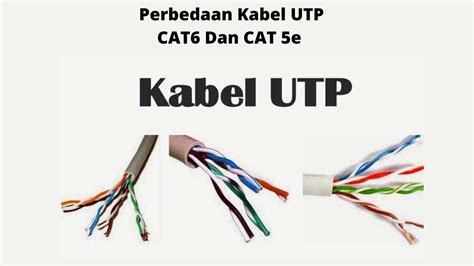 Perbedaan Kabel Utp Cat6 Dan Cat5e Belden YouTube