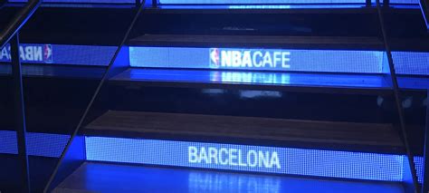 Nba Café In Barcelona Led Dream