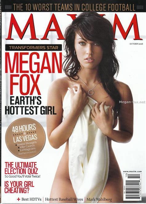 Maxim Magazine October 2008 Megan Fox Photo 2413707 Fanpop