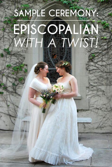 Sample Wedding Ceremony Episcopalian With A Personal Twist Bride