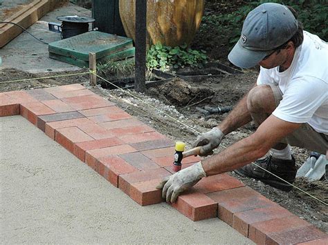 Be sure to plan for transitions to other areas, especially if the patio adjoins your house. DIY - Brick Paver Patio - Quiet Corner