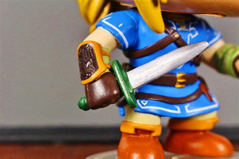 Breath Of The Wild Link Legend Of Zelda Funko Pop Custom Miniature
