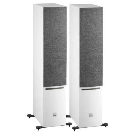 Dali Rubicon 6 C White Active Floorstanding Speakers Pair W Sound