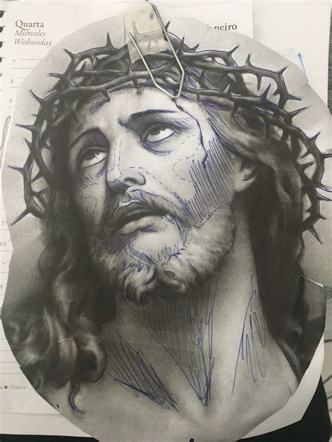 Jesus Christ Drawing Jesus Drawings Christ Tattoo Jesus Tattoo