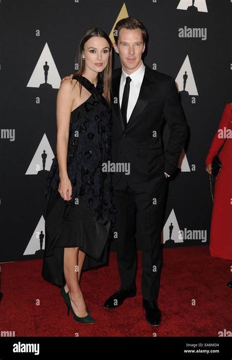 Keira Knightley Benedict Cumberbatch At Arrivals For The 2014