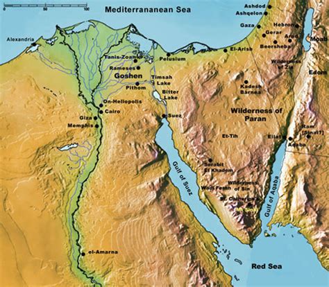 Map Of Sinai Peninsula United States Map