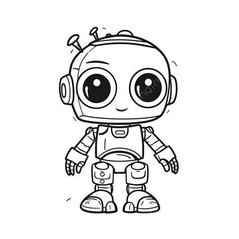 Cool Robot Drawing Png Vector Psd And Clipart With Transparent