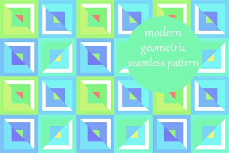 Modern Geometric Pattern Graphic By Brightgrayart · Creative Fabrica