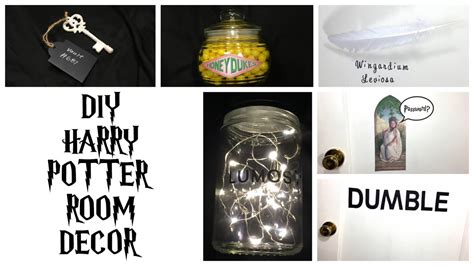 6 EASY DIY Harry Potter Room Decor - YouTube