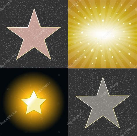4 Star Vector Illustration Premium Vector In Adobe Illustrator Ai