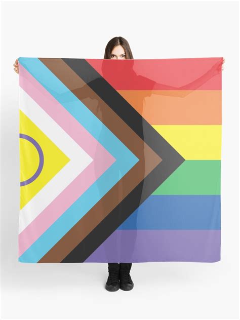 2pcs Intersex Inclusive Progress Pride Flag 3ftx5ft 2021 Riprogettazione Per Rappresentare