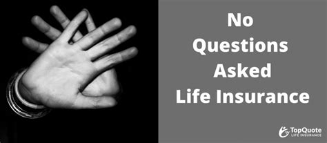 Let's walk through common questions about life insurance so you can get a better handle on the what if my policy lapses? No Questions Asked Life Insurance: No Health or Medical ...