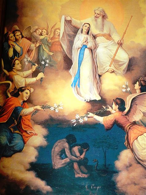 Origen del día de la inmaculada concepción. Glorificación de María (Inmaculada Concepción) - Pintura d ...
