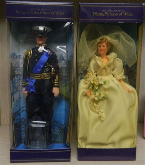 Princess Diana And Prince Charles Wedding Dolls New In The Box Ebay