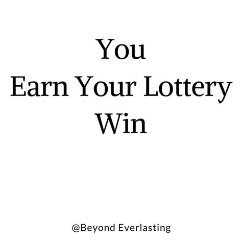 Pin By Beyond Everlasting On A Lottery Win Lottery Winning The
