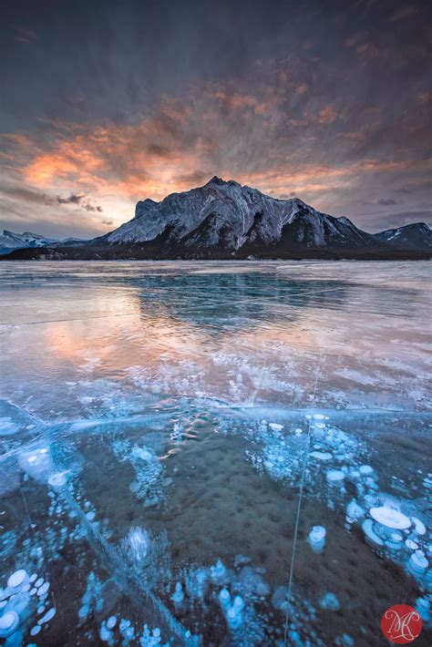 Abraham Lake With Fuji And Film Alberta Landscape — Miksmedia Photography
