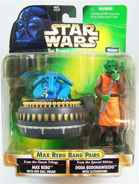 Star Wars The Power Of The Force Kenner Max Rebo And Doda