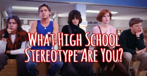 What High School Stereotype Are You Quiz Social High School