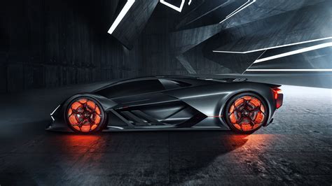 3840x2160 Lamborghini Terzo Millennio 2019 Side View Car 4k Hd 4k