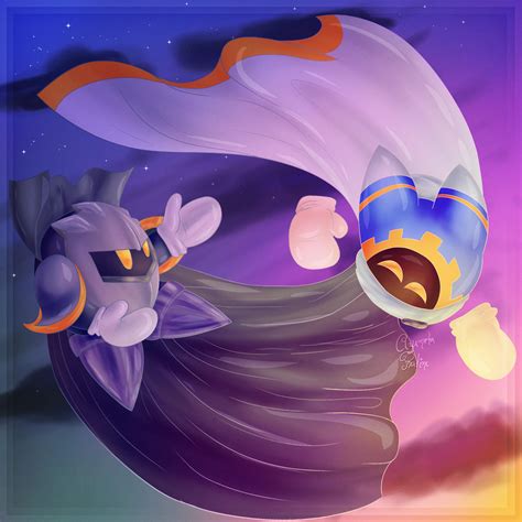 Oc I Made This Art Of Magolor With Meta Knight A Few Days Ago But I