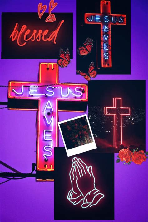 Christian Aesthetic Wallpaper Tanda Salib Kasih Yesus Kutipan Kristen