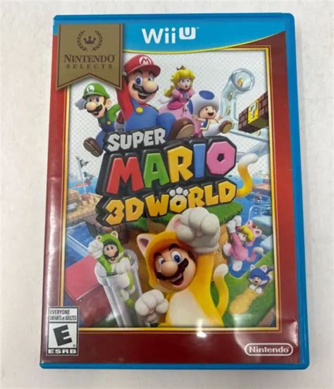 Case And Manual Only No Game Super Mario D World Nintendo Wii U